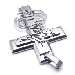 Modern Design Color Brilliancy to Have a Long Story Titanium Pendant