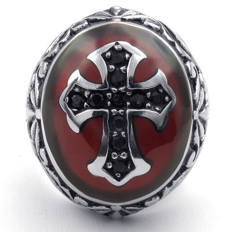 Skillful Manufacture Beautiful in Colors Stable Quality Titanium Ring