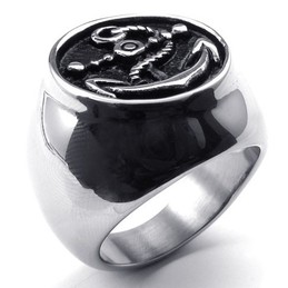 Various Styles Color Brilliancy Reliable Quality Titanium Ring