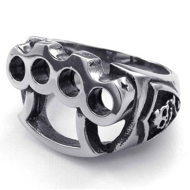 Rational Construction Delicate Colors Stable Quality Titanium Ring