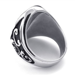 Latest Technology Delicate Colors Excellent Quality Titanium Ring 