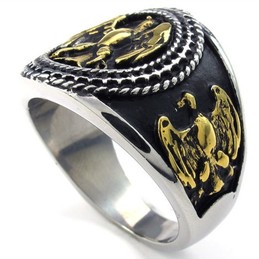 Modern Design Color Brilliancy Reliable Quality Titanium Ring