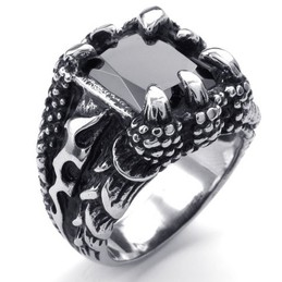 Luxuriant in Design Delicate Colors Stable Quality Titanium Ring