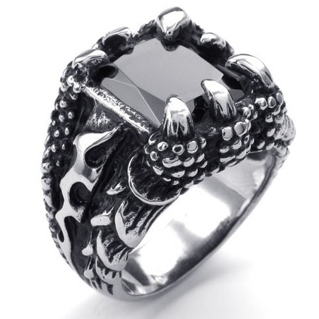 Luxuriant in Design Delicate Colors Stable Quality Titanium Ring