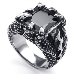Luxuriant in Design Delicate Colors Stable Quality Titanium Ring