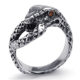 Finely Processed Color Brilliancy High Quality Titanium Ring