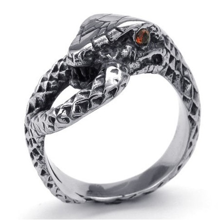 Finely Processed Color Brilliancy High Quality Titanium Ring