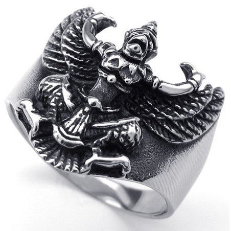 Attractive Design Color Brilliancy Reliable Quality Titanium Ring