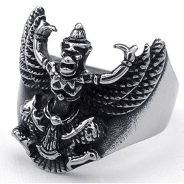 Attractive Design Color Brilliancy Reliable Quality Titanium Ring