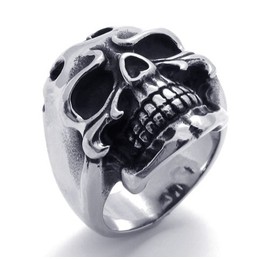 Sophisticated Technology Color Brilliancy High Quality Titanium Ring