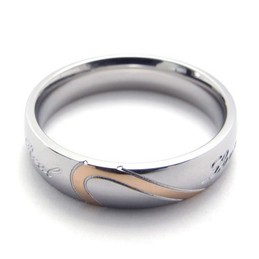 Beautiful Design Color Brilliancy Superior Quality Titanium Ring