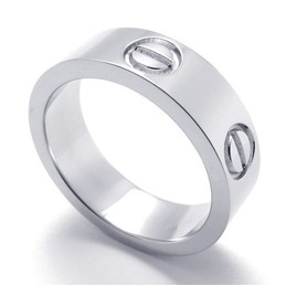 Various Styles Delicate Colors Superior Quality Titanium Ring