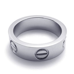 Various Styles Delicate Colors Superior Quality Titanium Ring