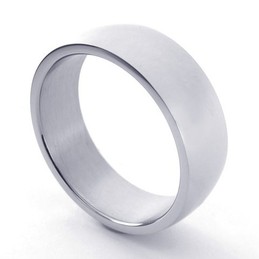 Deft Design Color Brilliancy Stable Quality Titanium Ring