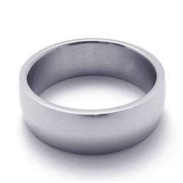 Deft Design Color Brilliancy Stable Quality Titanium Ring