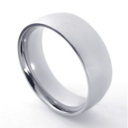 Skillful Manufacture Color Brilliancy Stable Quality Titanium Ring