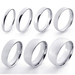Skillful Manufacture Color Brilliancy Stable Quality Titanium Ring