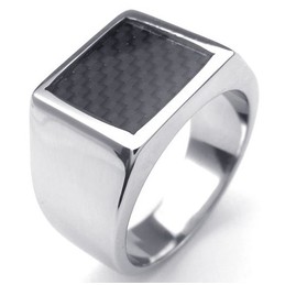 Rational Construction Color Brilliancy Superior Quality Titanium Ring