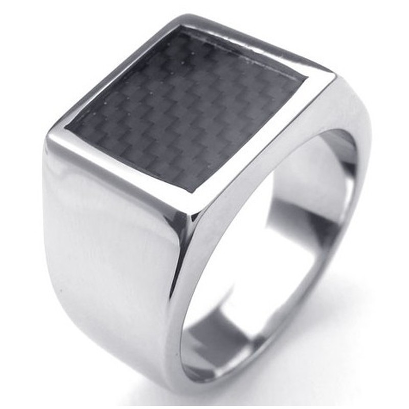Rational Construction Color Brilliancy Superior Quality Titanium Ring