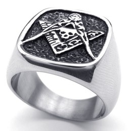Sophisticated Technology Color Brilliancy Have a Long Story Titanium Ring