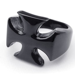 Deft Design Color Brilliancy High Quality Titanium Ring 