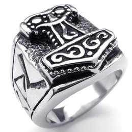 Attractive Design Delicate Colors Superior Quality Titanium Ring