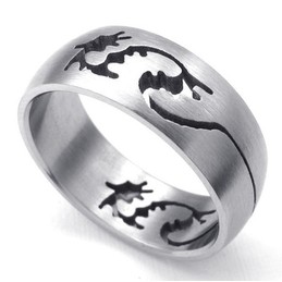 Latest Technology Color Brilliancy Stable Quality Titanium Ring