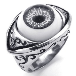 Various Styles Delicate Colors Stable Quality Titanium Ring