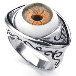 Beautiful Design Color Brilliancy Stable Quality Titanium Ring
