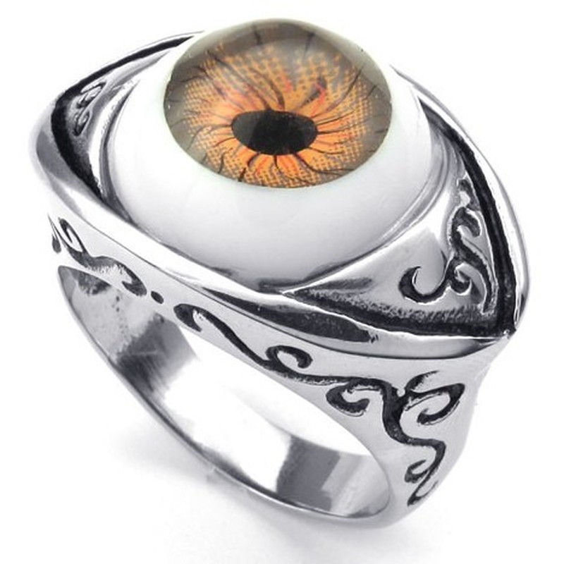 Beautiful Design Color Brilliancy Stable Quality Titanium Ring