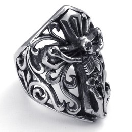 Sophisticated Technology Delicate Colors High Quality Titanium Ring
