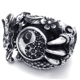 Skillful Manufacture Color Brilliancy to Enjoy High Reputation at Home and Abroad Titanium Ring