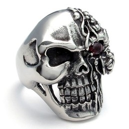 Finely Processed Color Brilliancy High Quality Titanium Ring