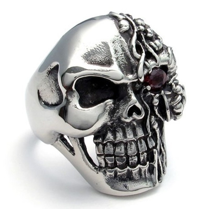 Finely Processed Color Brilliancy High Quality Titanium Ring