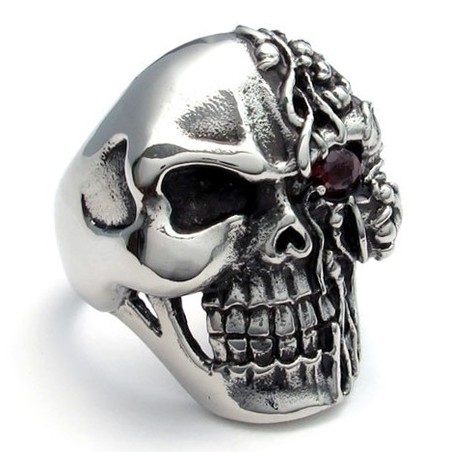 Finely Processed Color Brilliancy High Quality Titanium Ring