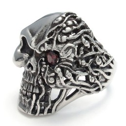 Finely Processed Color Brilliancy High Quality Titanium Ring
