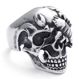 Professional Design Color Brilliancy Stable Quality Titanium Ring