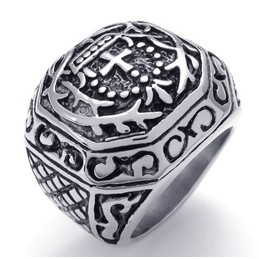 Skillful Manufacture Color Brilliancy High Quality Titanium Ring 