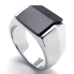 Rational Construction Color Brilliancy Excellent Quality Titanium Ring