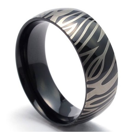 Fashionable Patterns Delicate Colors Stable Quality Titanium Ring