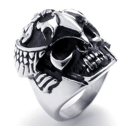 Modern Design Delicate Colors High Quality Titanium Ring