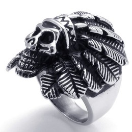 Attractive Design Delicate Colors Excellent Quality Titanium Ring 