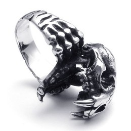 Attractive Design Delicate Colors Stable Quality Titanium Ring