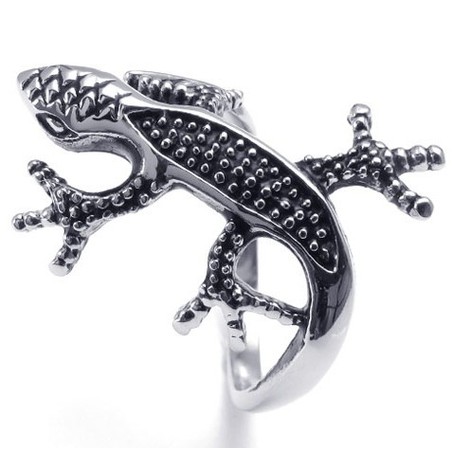 Attractive Design Delicate Colors to Have a Long Story Titanium Ring