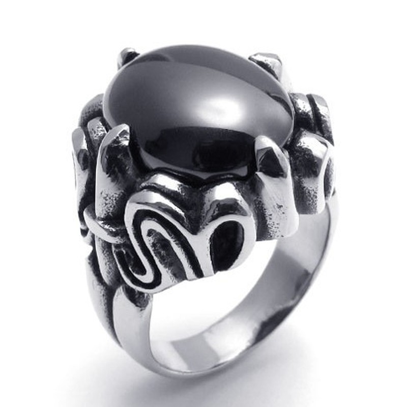 Luxuriant in Design Delicate Colors Excellent Quality Titanium Ring