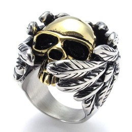 Modern Design Color Brilliancy Superior Quality Titanium Ring