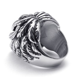 Modern Design Color Brilliancy Superior Quality Titanium Ring