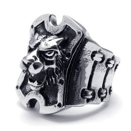 Attractive Design Delicate Colors Durable in Use Titanium Ring