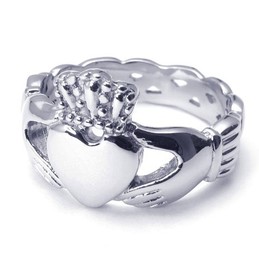 Beautiful Design Color Brilliancy The Queen of Quality Titanium Ring