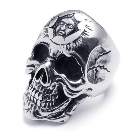 Finely Processed Delicate Colors Excellent Quality Titanium Leather Ring